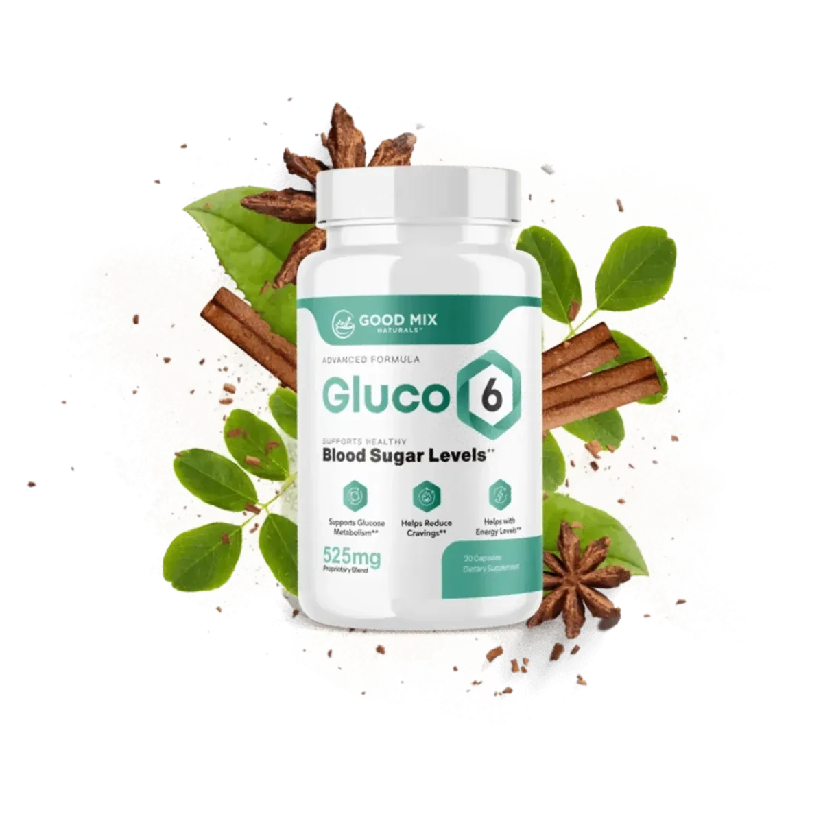 Gluco6 bottle